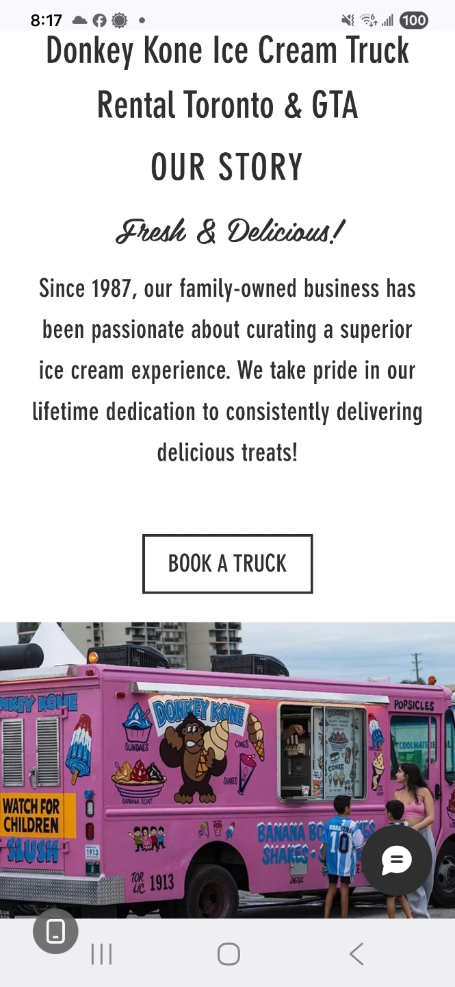 Donkey Kone Ice Cream Truck Rental Toronto & GTA - photo 3