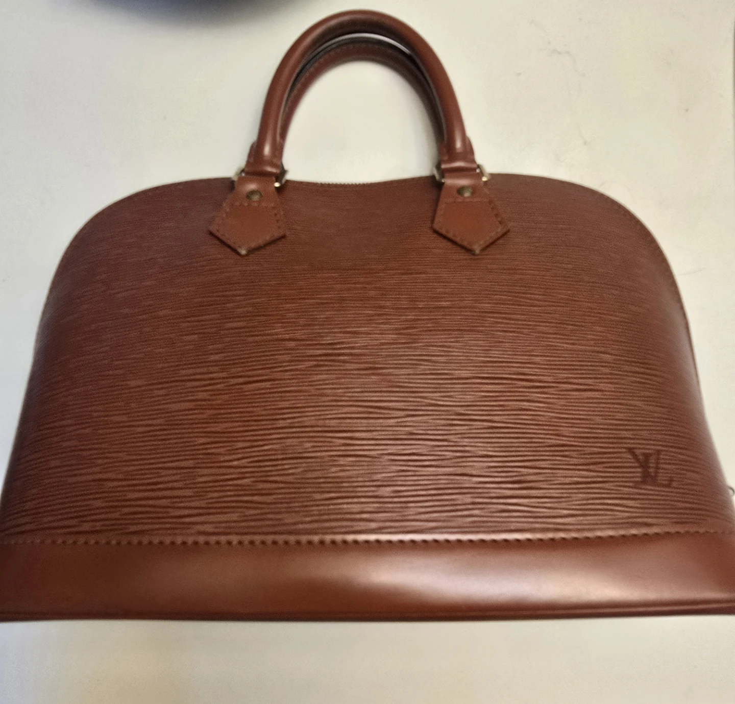 Louis Vuitton Epi Leather Alma Handbag