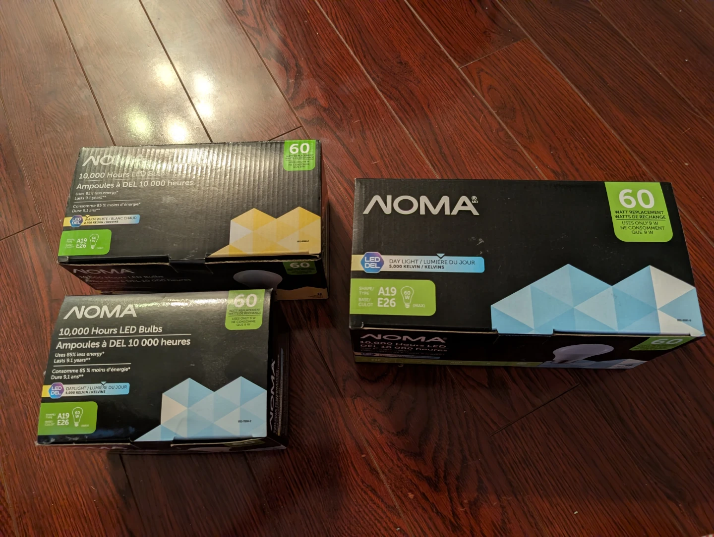 Noma 10,000 Hours LED Bulbs, 60W Replacement