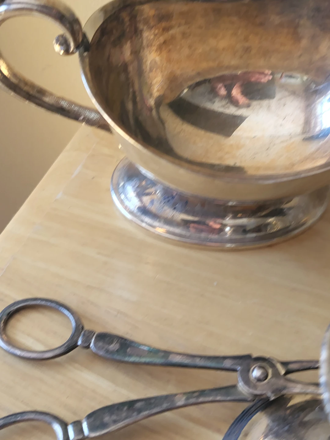 Silver-Plated Gravy Boat, Salt/Pepper Shakers & more! - photo 4