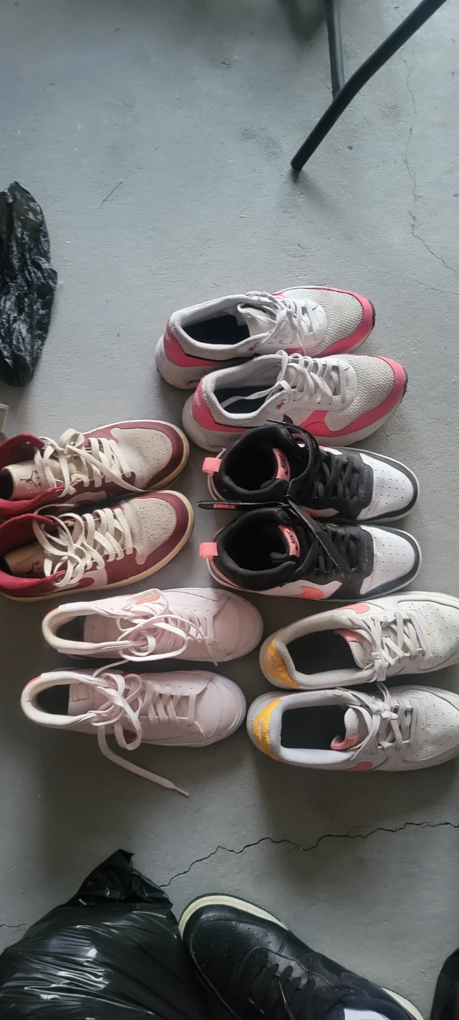 Various Women's Nike and Jordan Sneakers