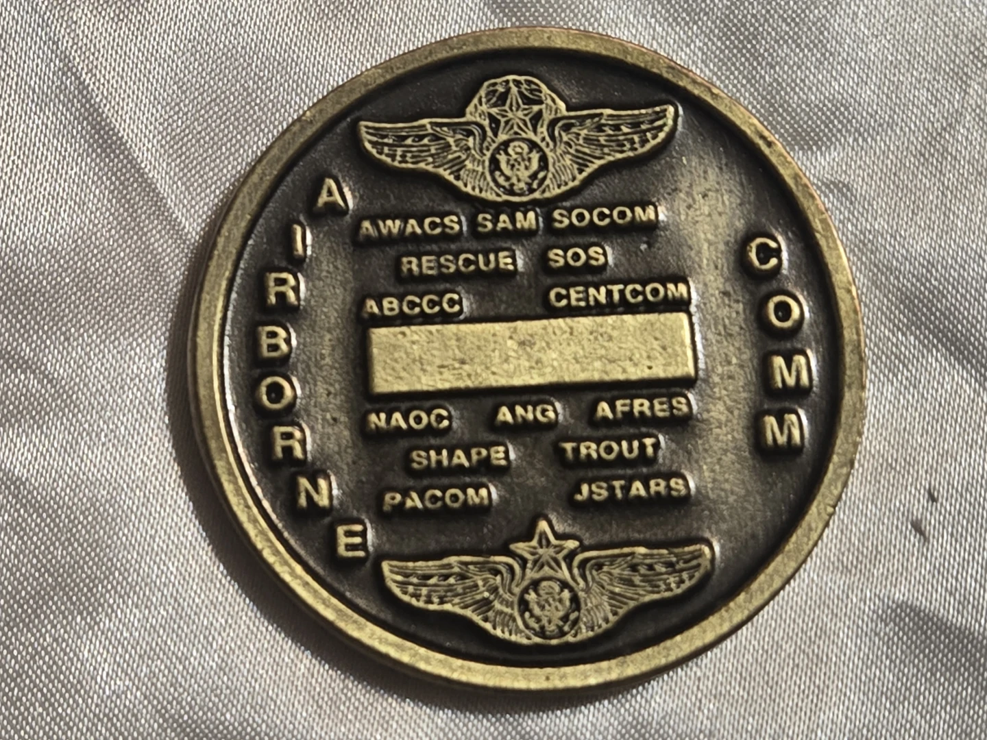 Commemorative Challenge Coin with Military Acronyms - photo 2