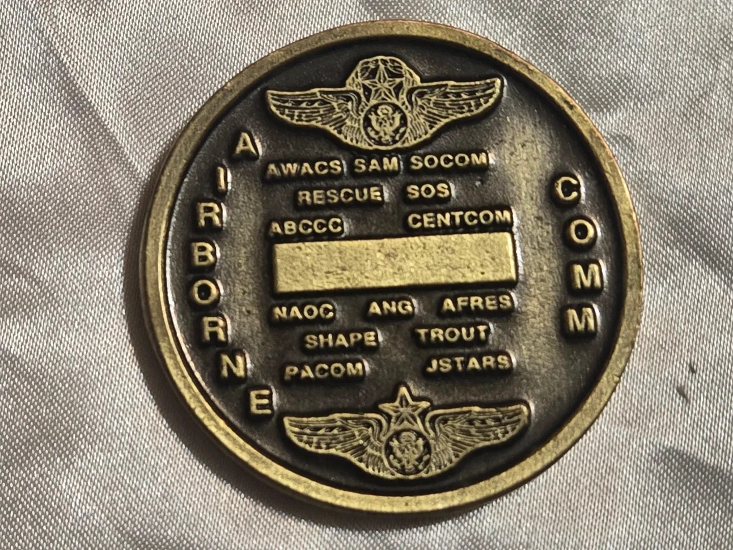 Commemorative Challenge Coin with Military Acronyms - photo 2