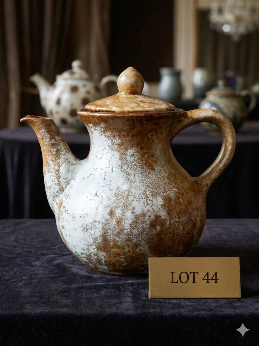 MINT Vintage Beauceware Canada "Rustique" Stoneware Teapot - photo 2