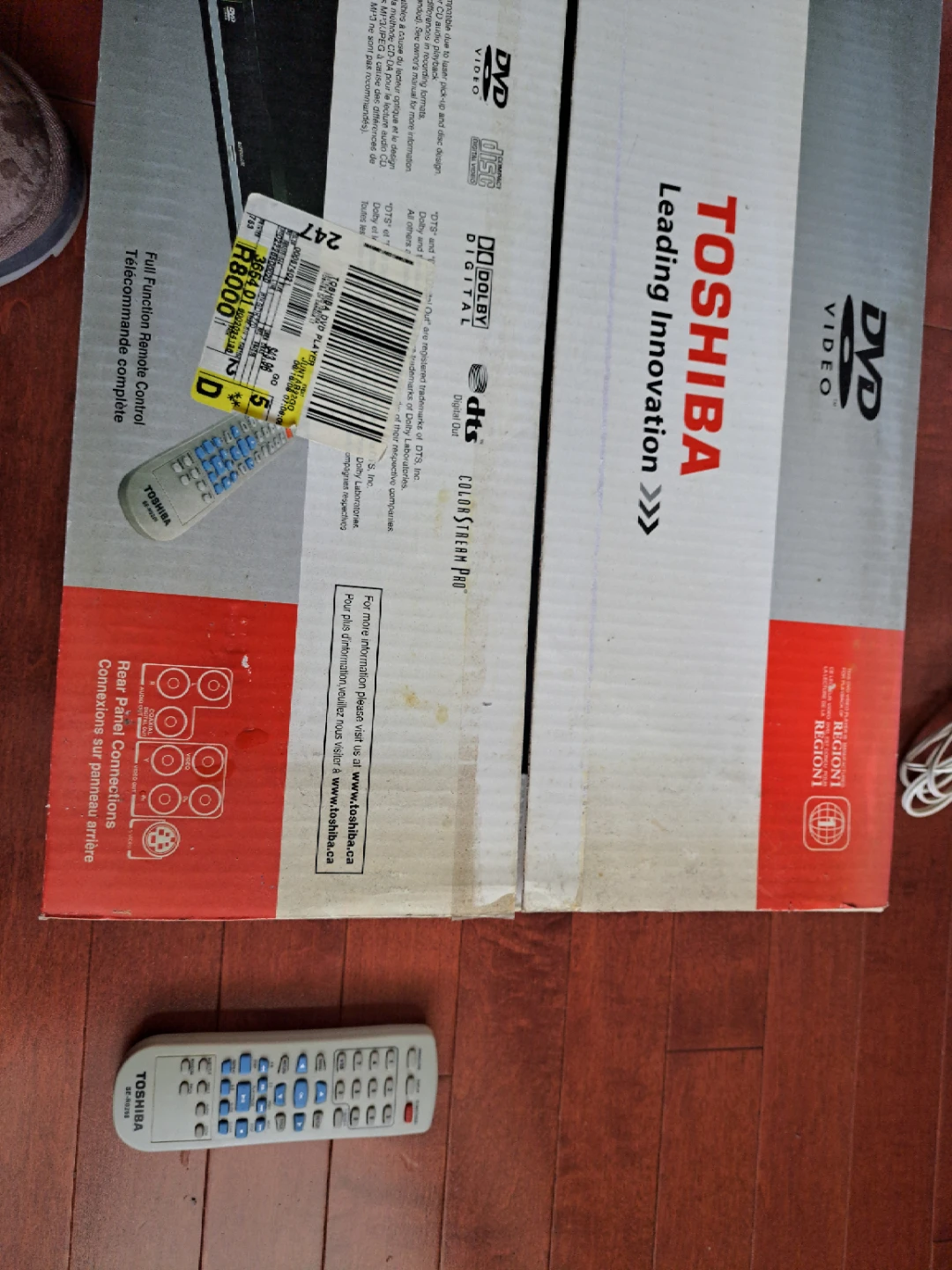 Toshiba SD-K770 DVD Player - photo 2