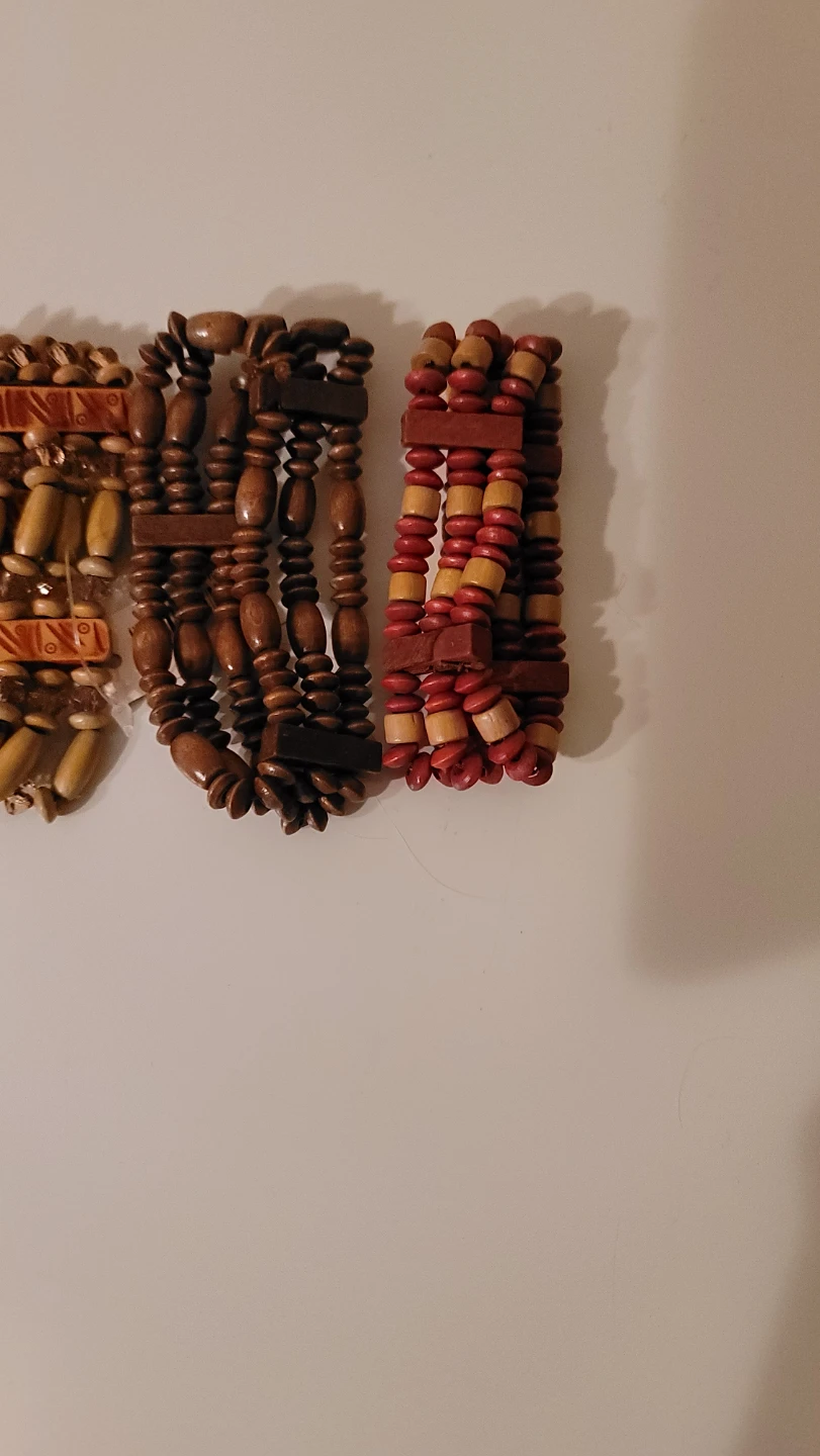 Wooden Bead Bracelets - (10) - photo 4