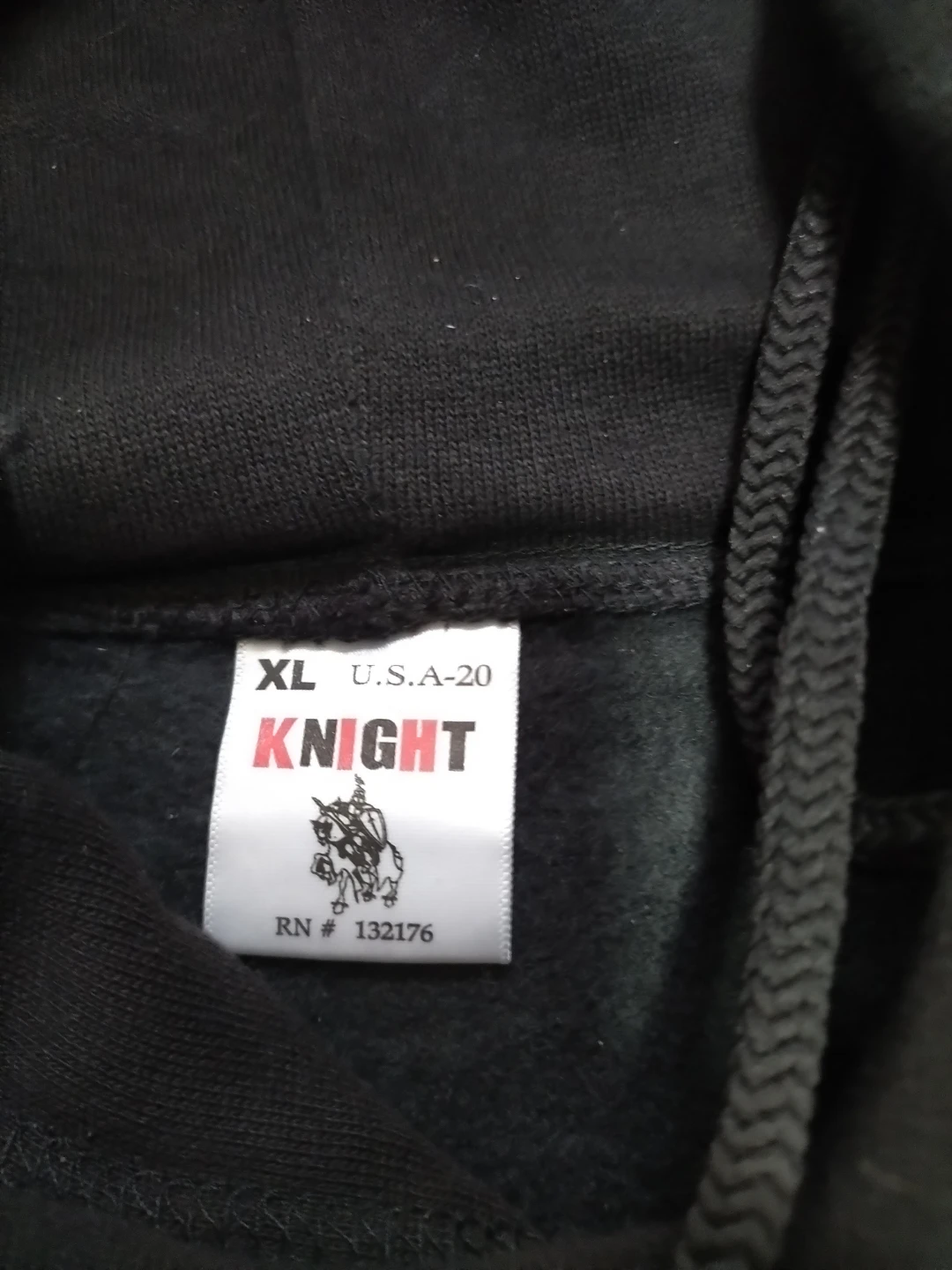 Knight Black New York Graphic Hoodie Sweatshirt XL - photo 2