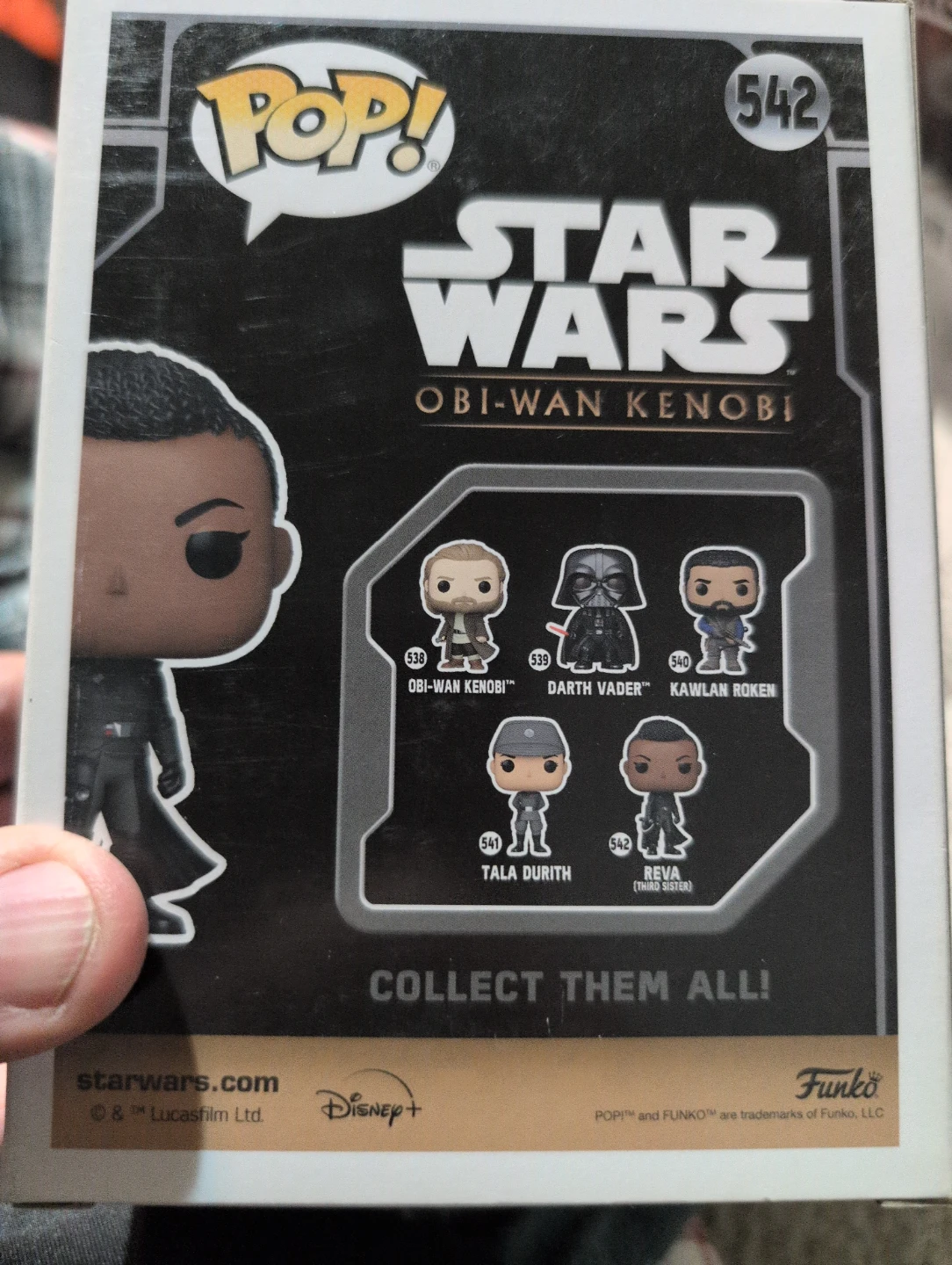 Funko Pop! Star Wars Obi-Wan Kenobi Reva (Third Sister) #542 - photo 2