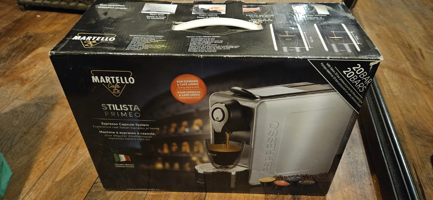 Martello Stilista Primeo Espresso Capsule System Machine - photo 3