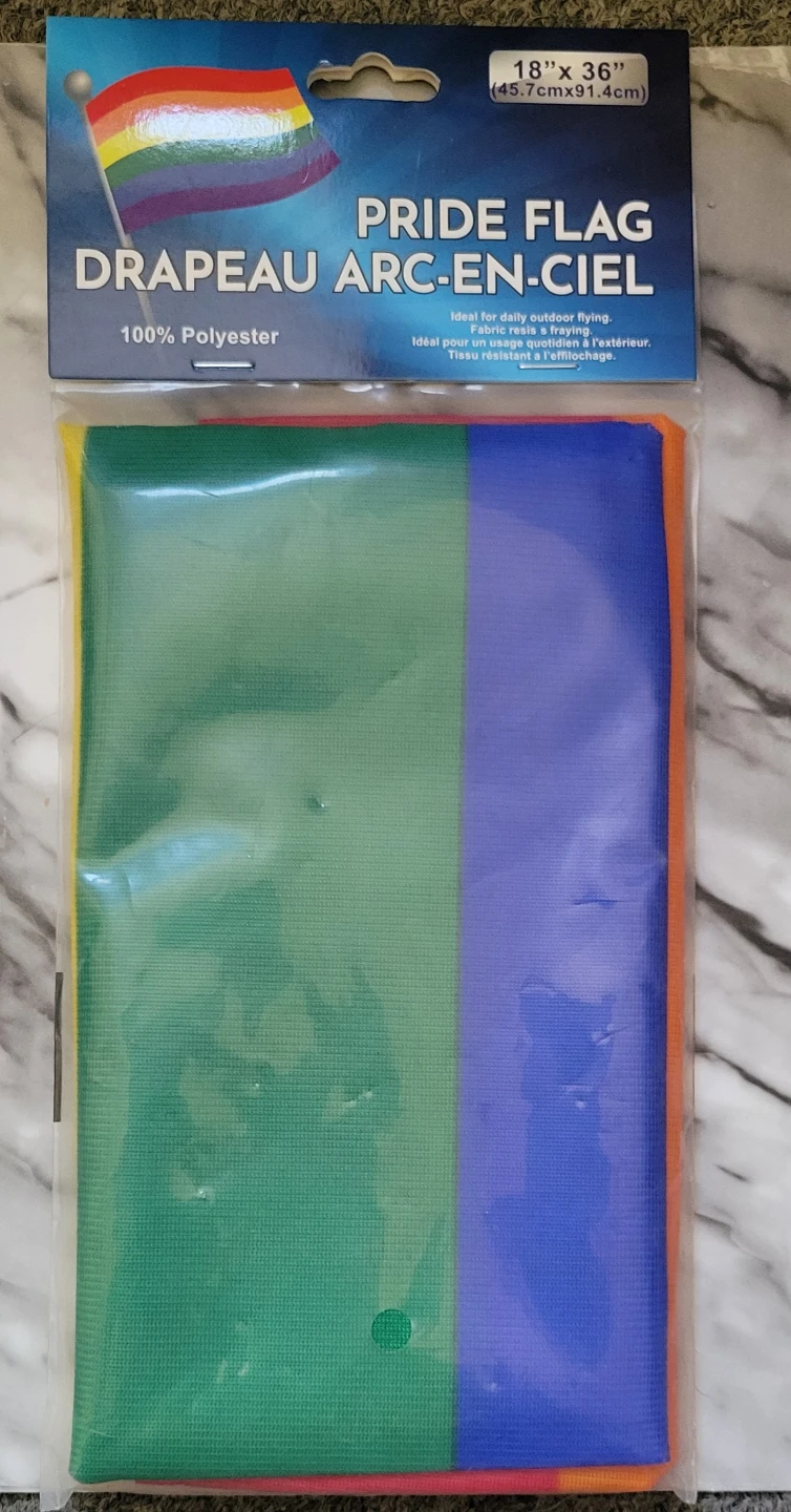 Pride Flag 18" x 36" 100% Polyester