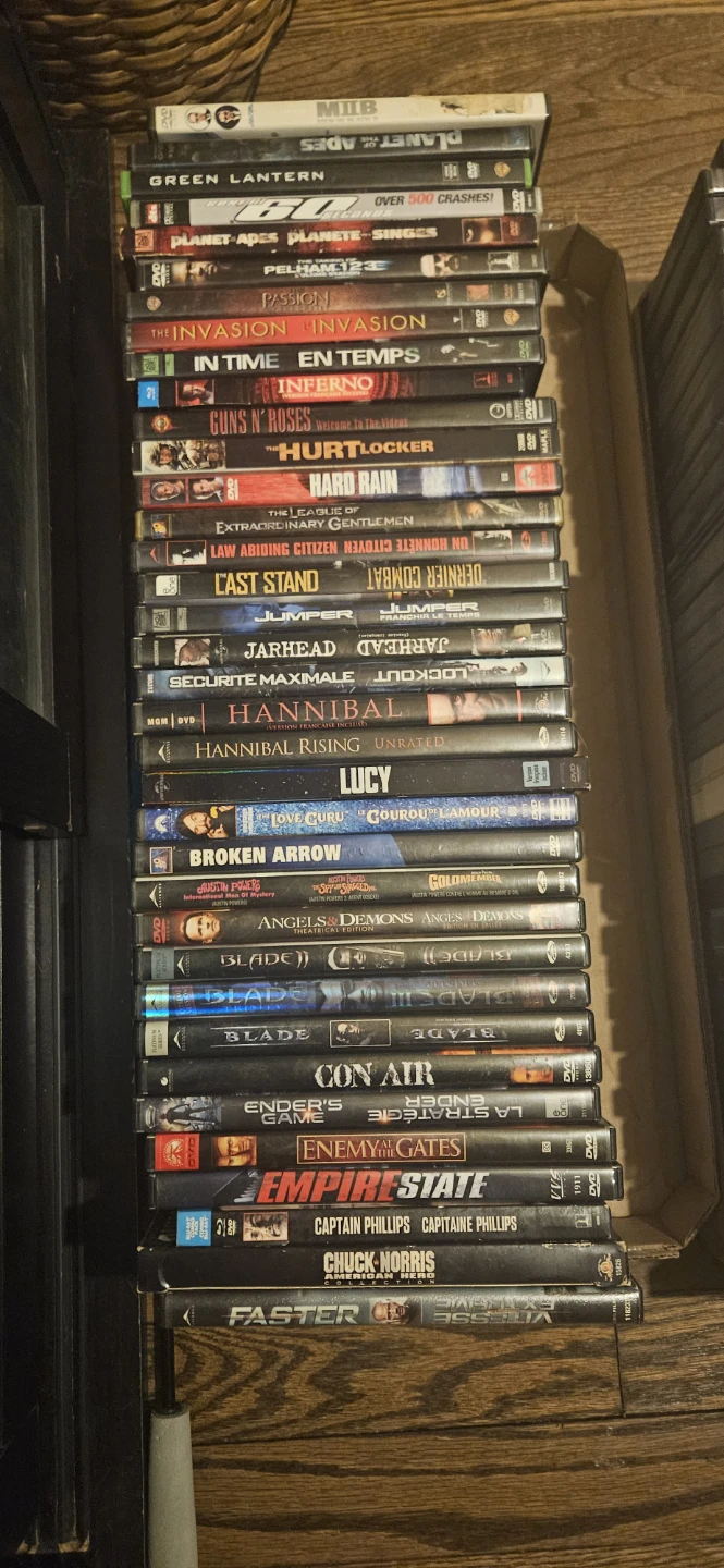 Action Movie DVD lot