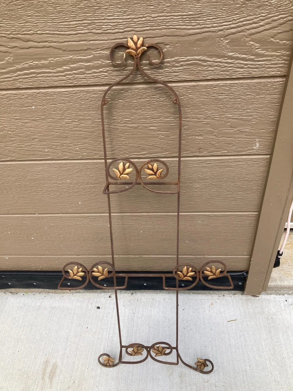 Wrought Iron Garden Decor