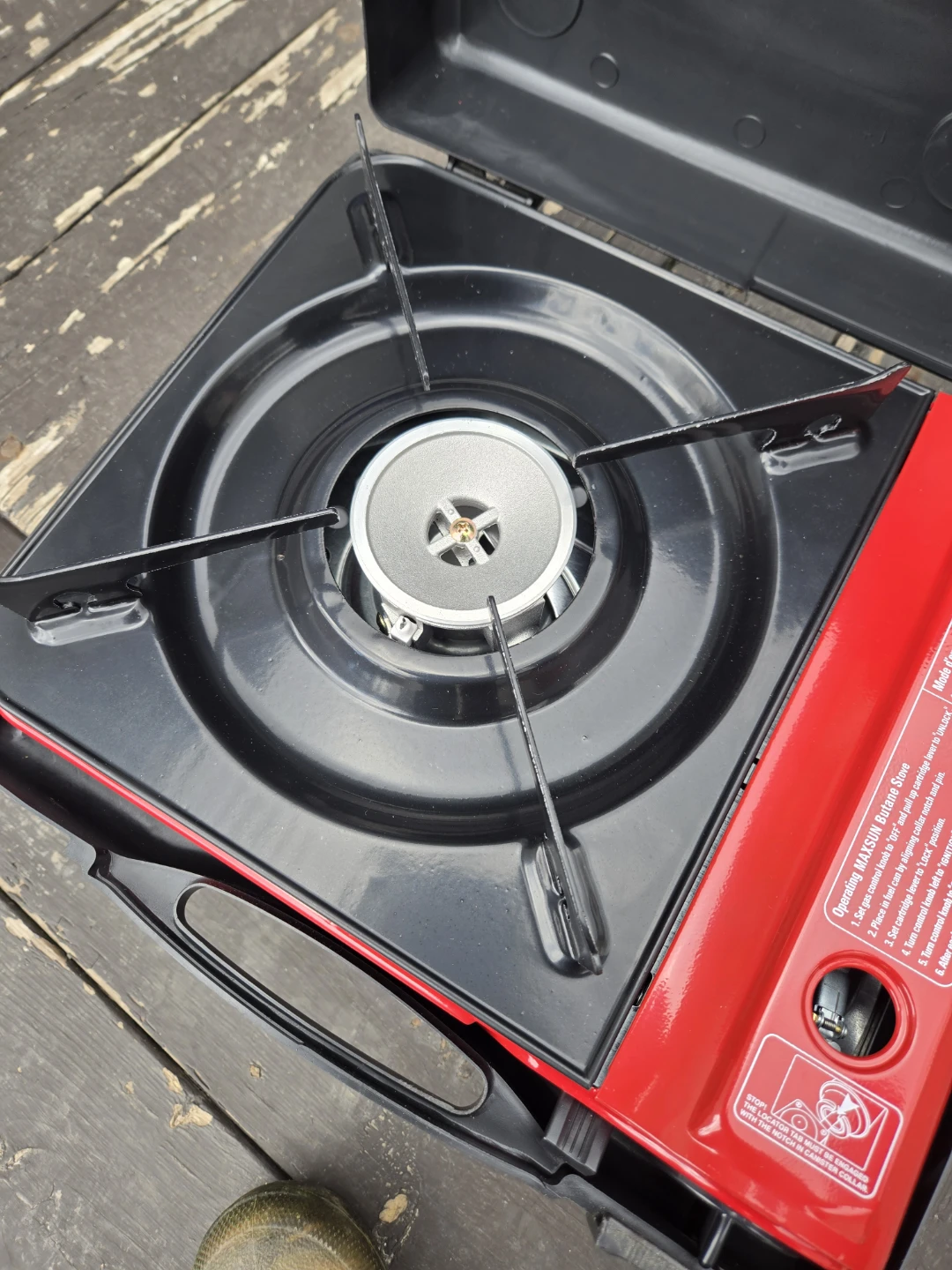 Maxsun Portable Butane Stove with 4 Fuel Canisters - photo 4