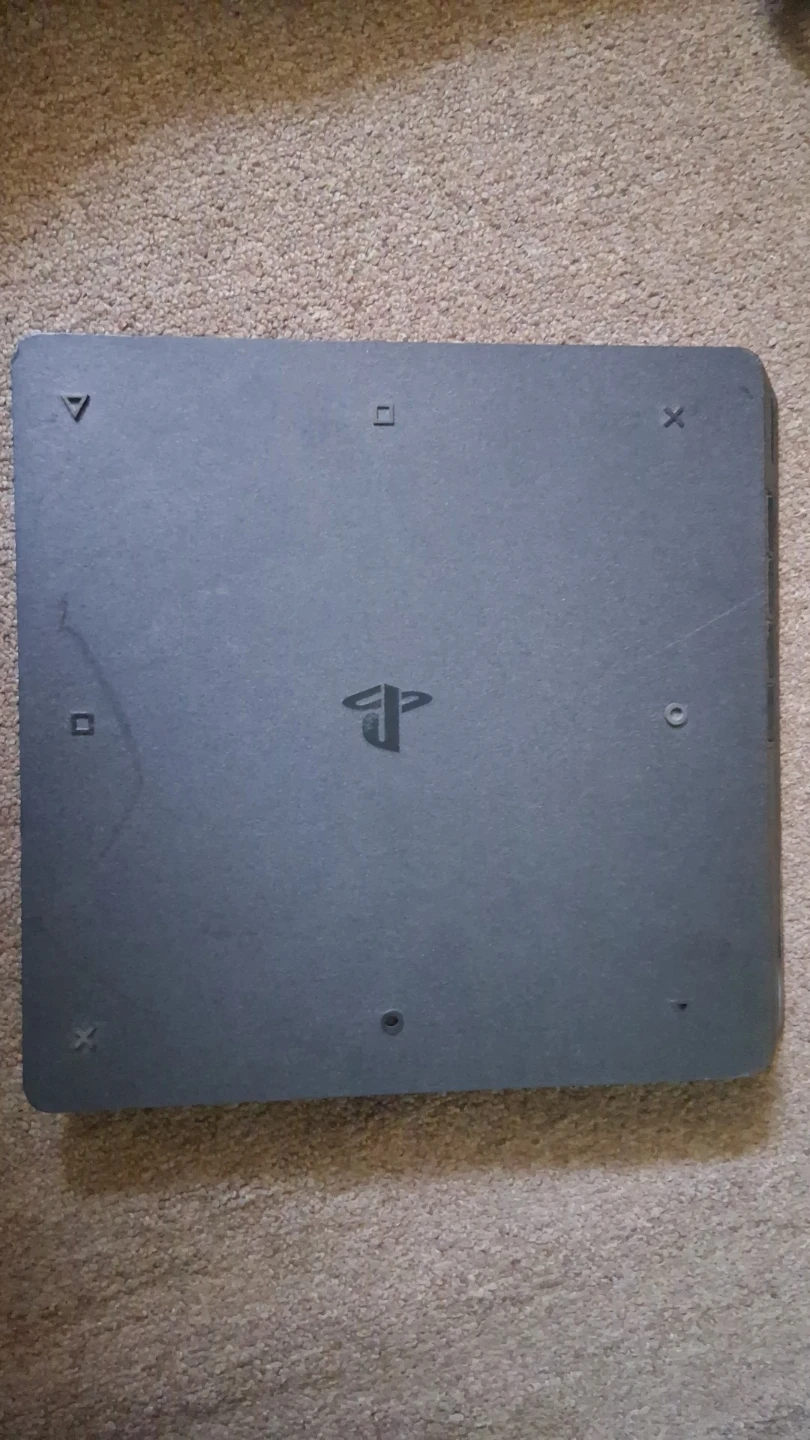 Sony PlayStation 4 Slim with Red controller and razer  headset - photo 4