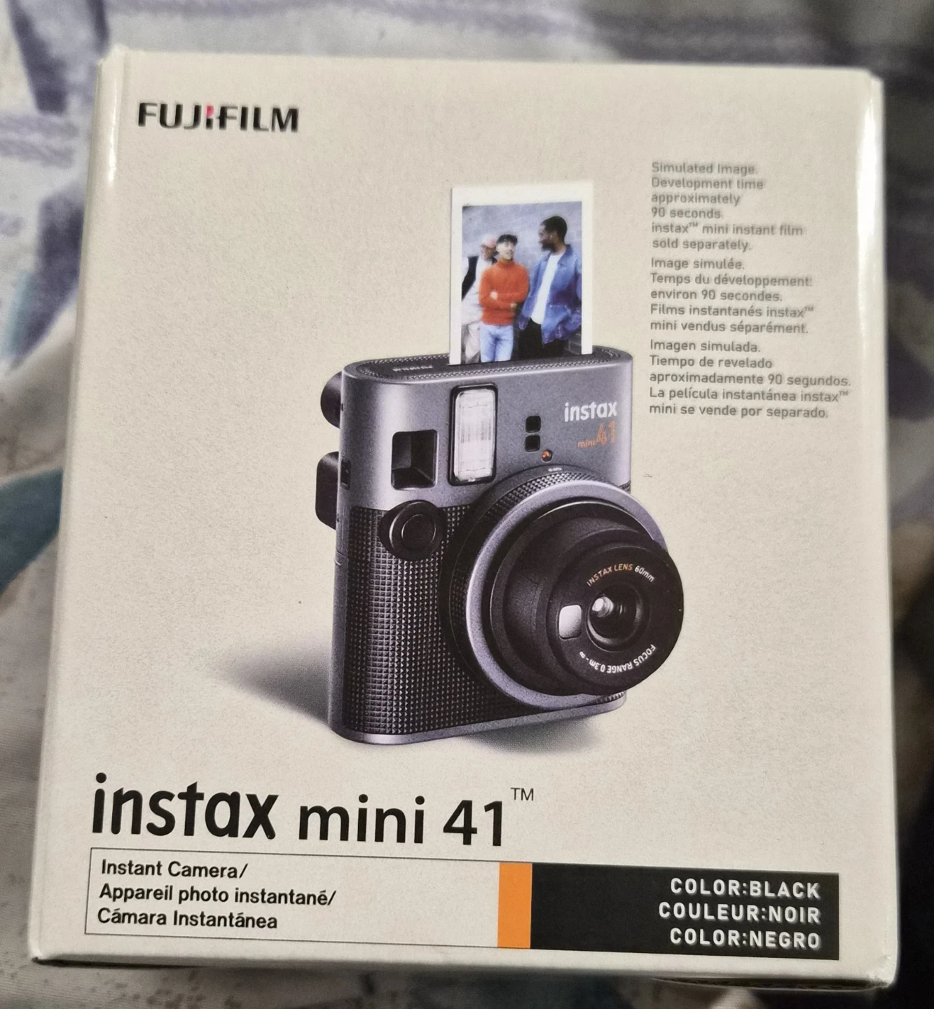 Fujifilm Instax Mini 41 Instant Camera - Black