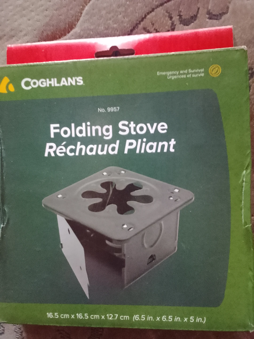 Coghlan's Folding Stove No. 9957