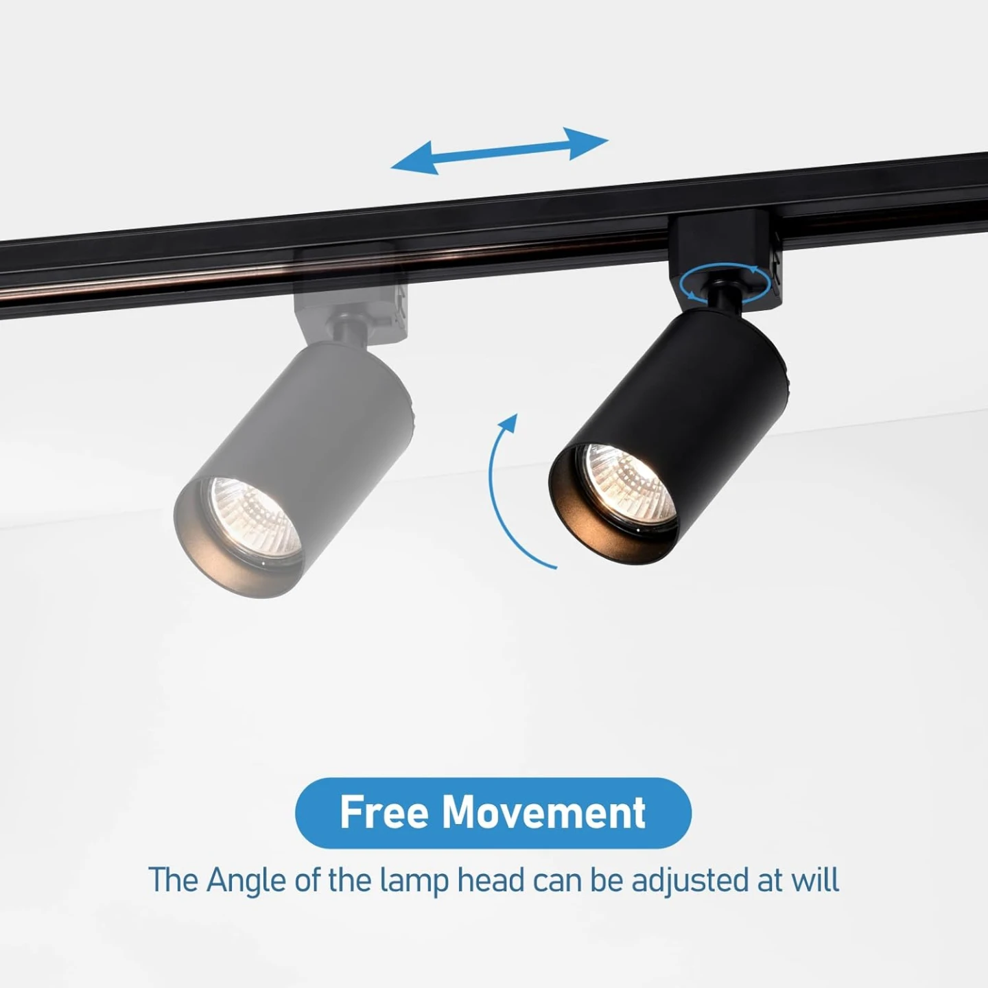 Long Track Lighting Kit with 6 Bulbs Included - photo 5