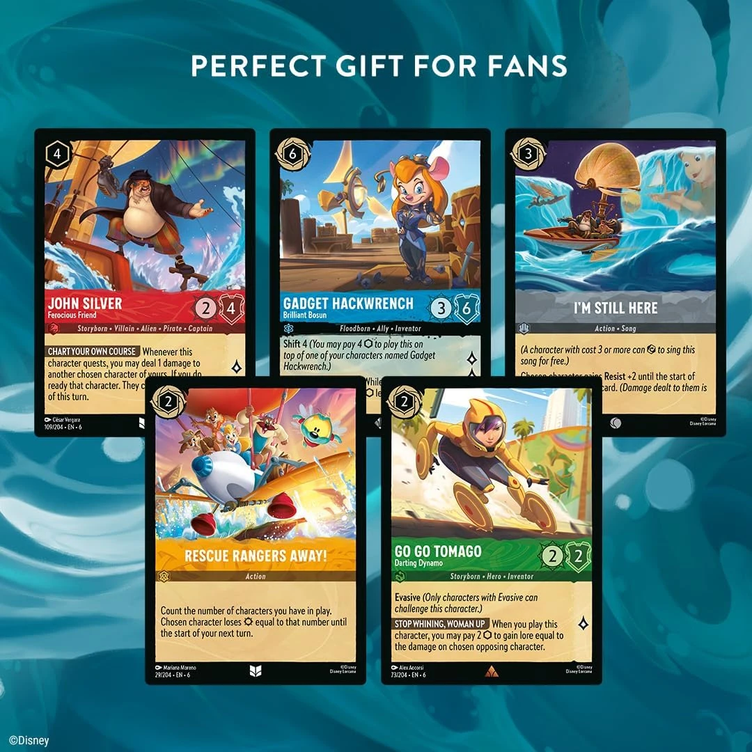 BNIB Lorcana TCG: Azurite Sea Stitch Collector's Gift Set - photo 2