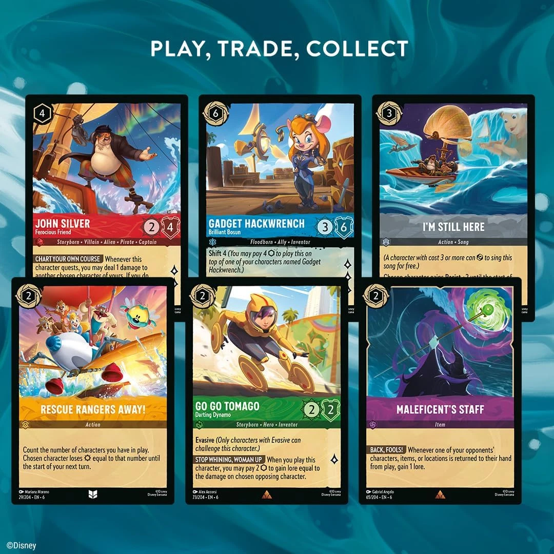 BNIB Lorcana TCG: Azurite Sea Stitch Collector's Gift Set - photo 4