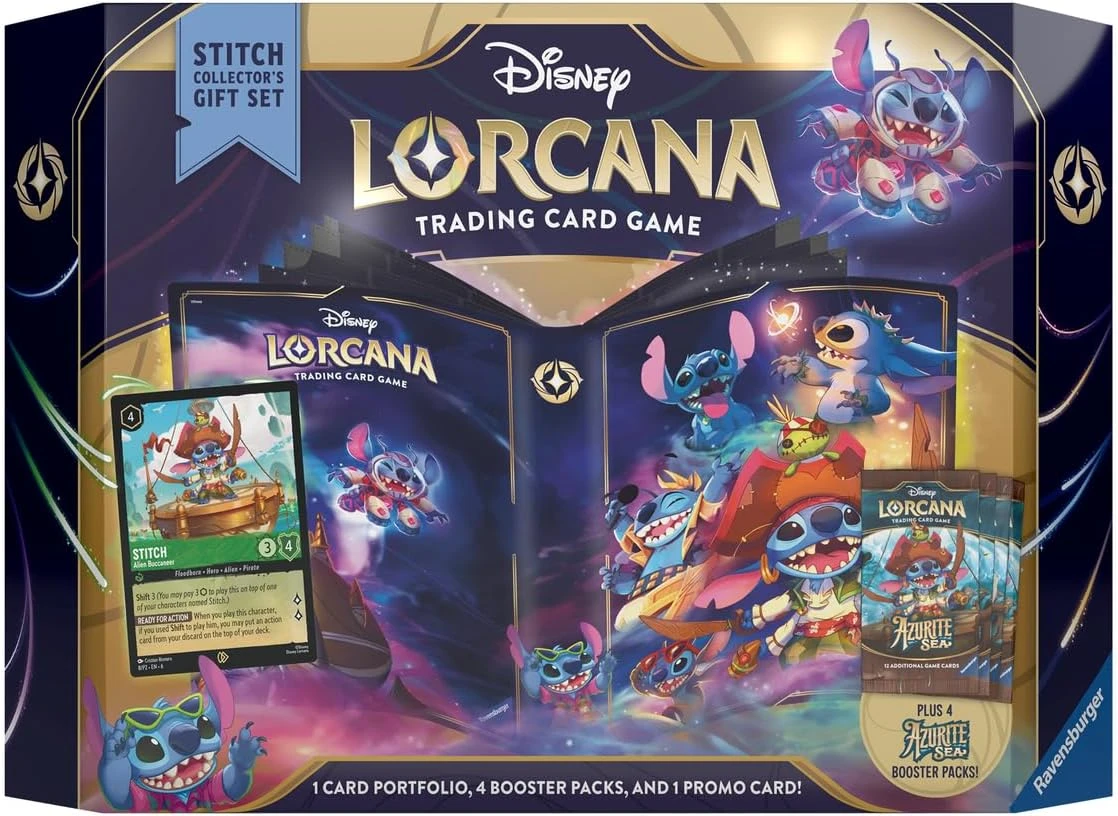 BNIB Lorcana TCG: Azurite Sea Stitch Collector's Gift Set - photo 5