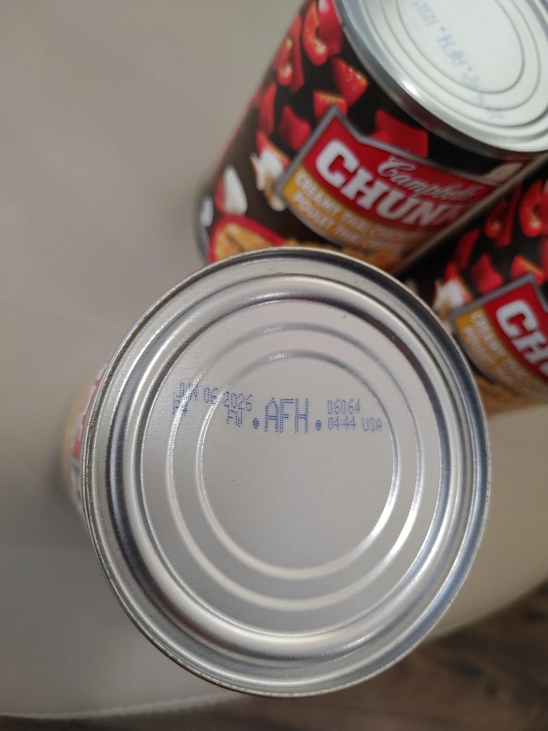 🧡THREE CANS OF CAMPBELL'S CHUNKY THAI CHICKEN & RICE - photo 3