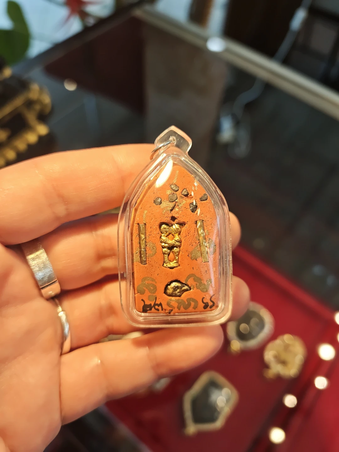 Orange Amulet Pendant - photo 3