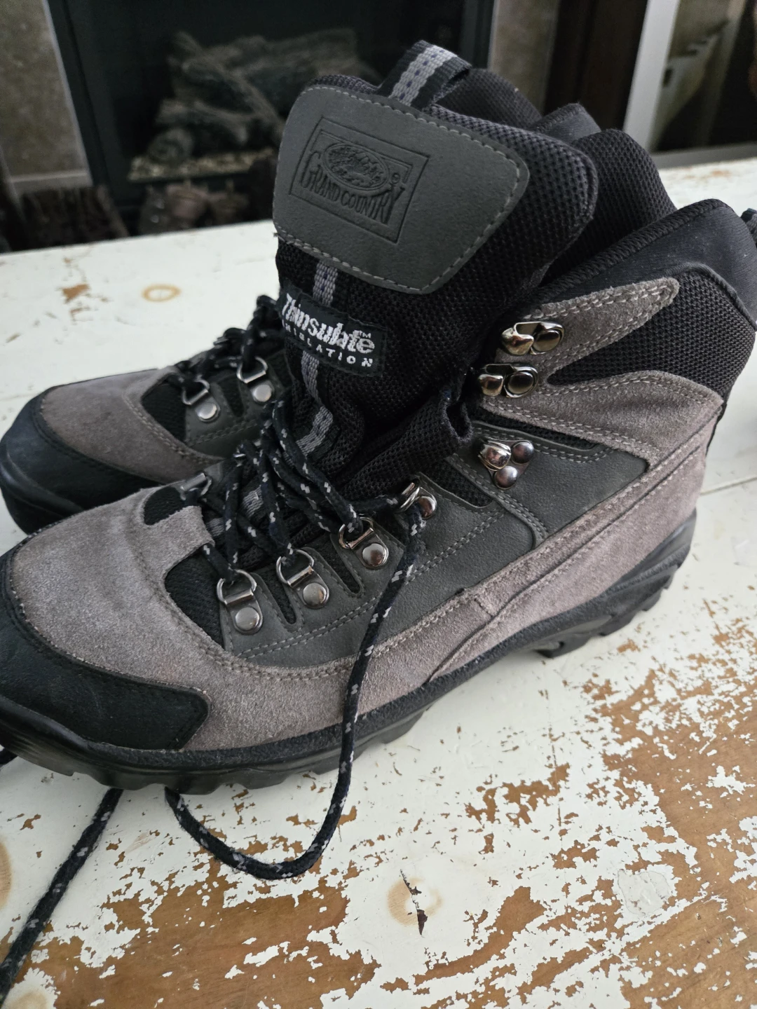 Grand Country Thinsulate Hiking Boots Size 10 - photo 3