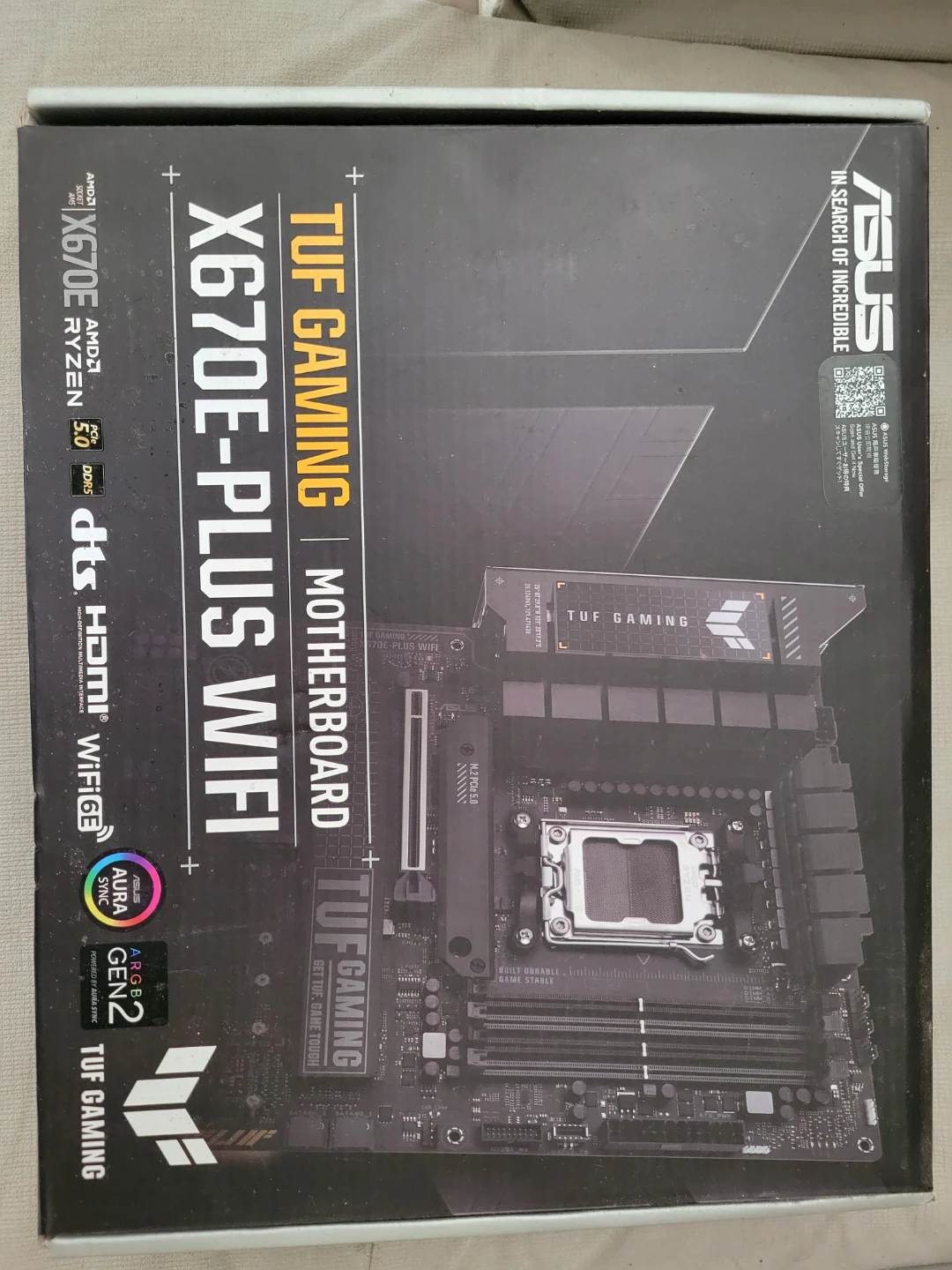 ASUS TUF GAMING X670E-PLUS WIFI Motherboard