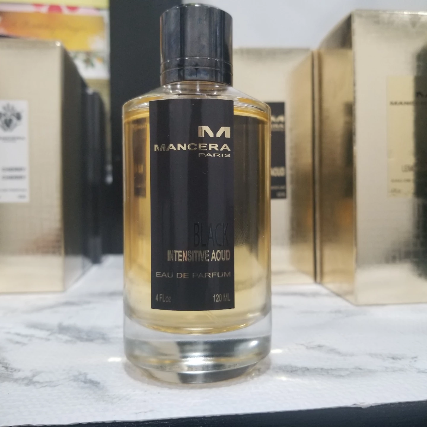 Mancera Paris Black Intense Aoud Eau de Parfum 4 Oz / 120 ML