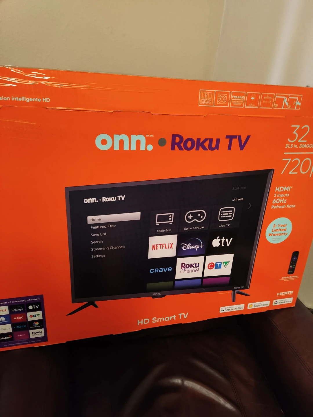 ONN Roku TV 32 inch HD Smart TV - photo 2