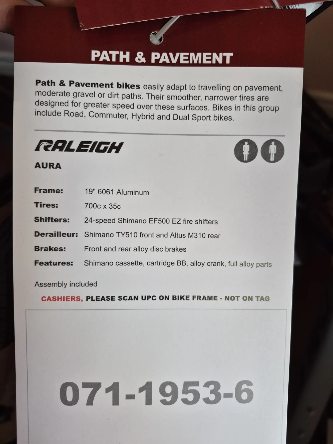 Raleigh Aura Path & Pavement Bike - photo 2