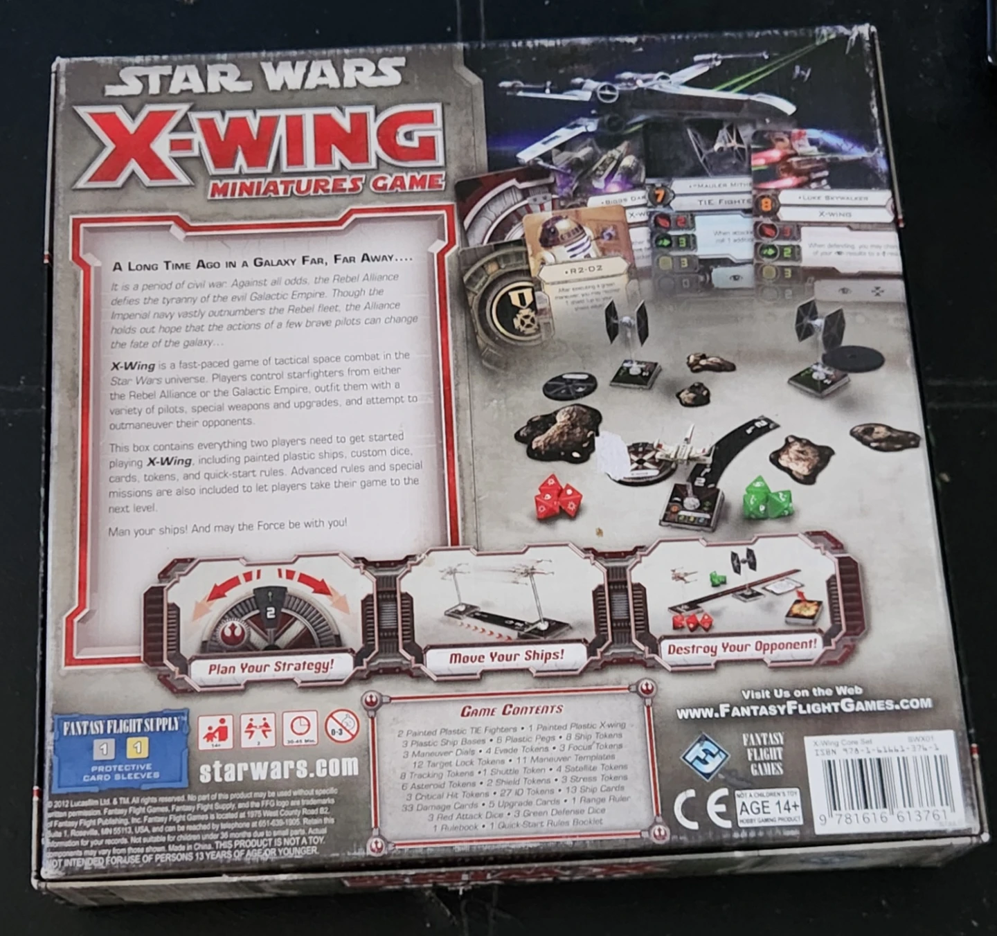 Star Wars X-Wing Miniatures Game Core Set 1st Edition - photo 3