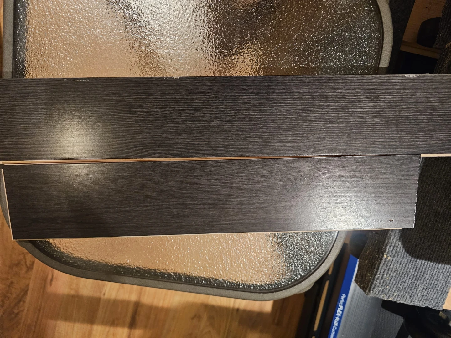 3 1/4" Ash Espresso wood flooring - 22 Sq.Ft.