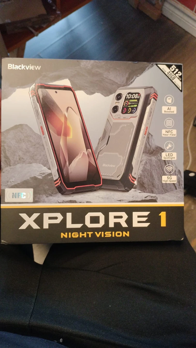 Blackview Xplore 1 Night Vision Rugged Phone 512GB