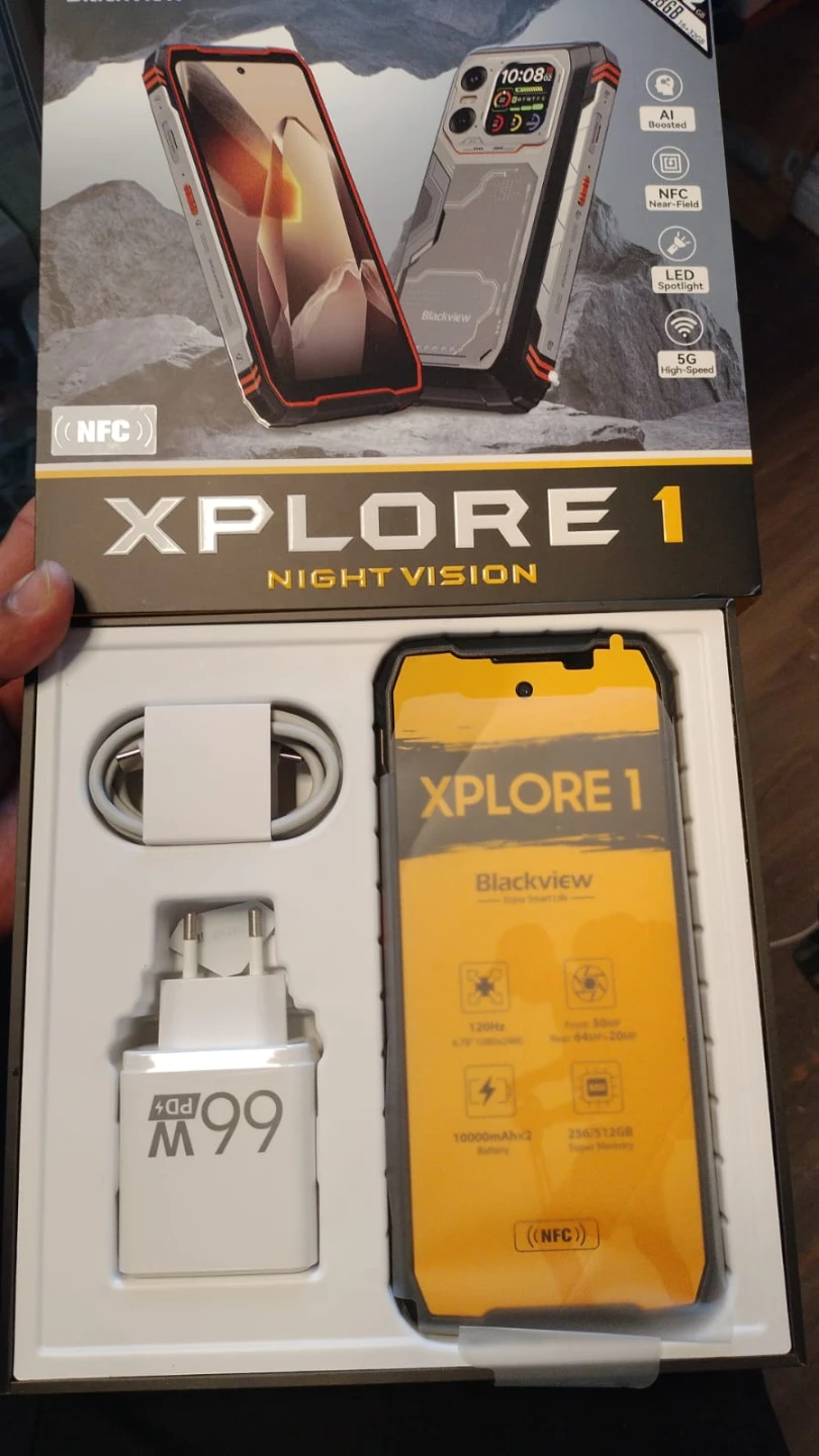 Blackview Xplore 1 Night Vision Rugged Phone 512GB - photo 2