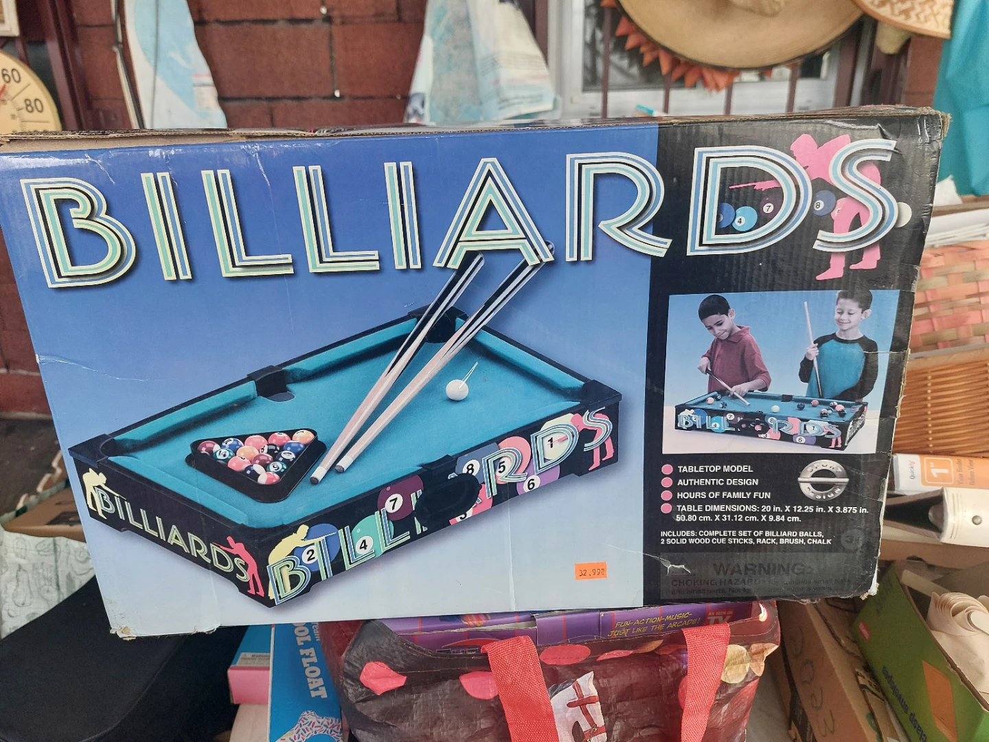 Billiards ...tabletop model