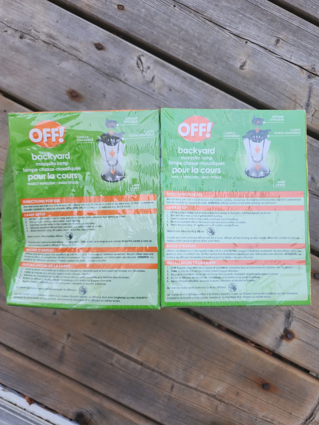 OFF! Backyard Mosquito Lamp Chasse-Moustiques 2 Pack - photo 2