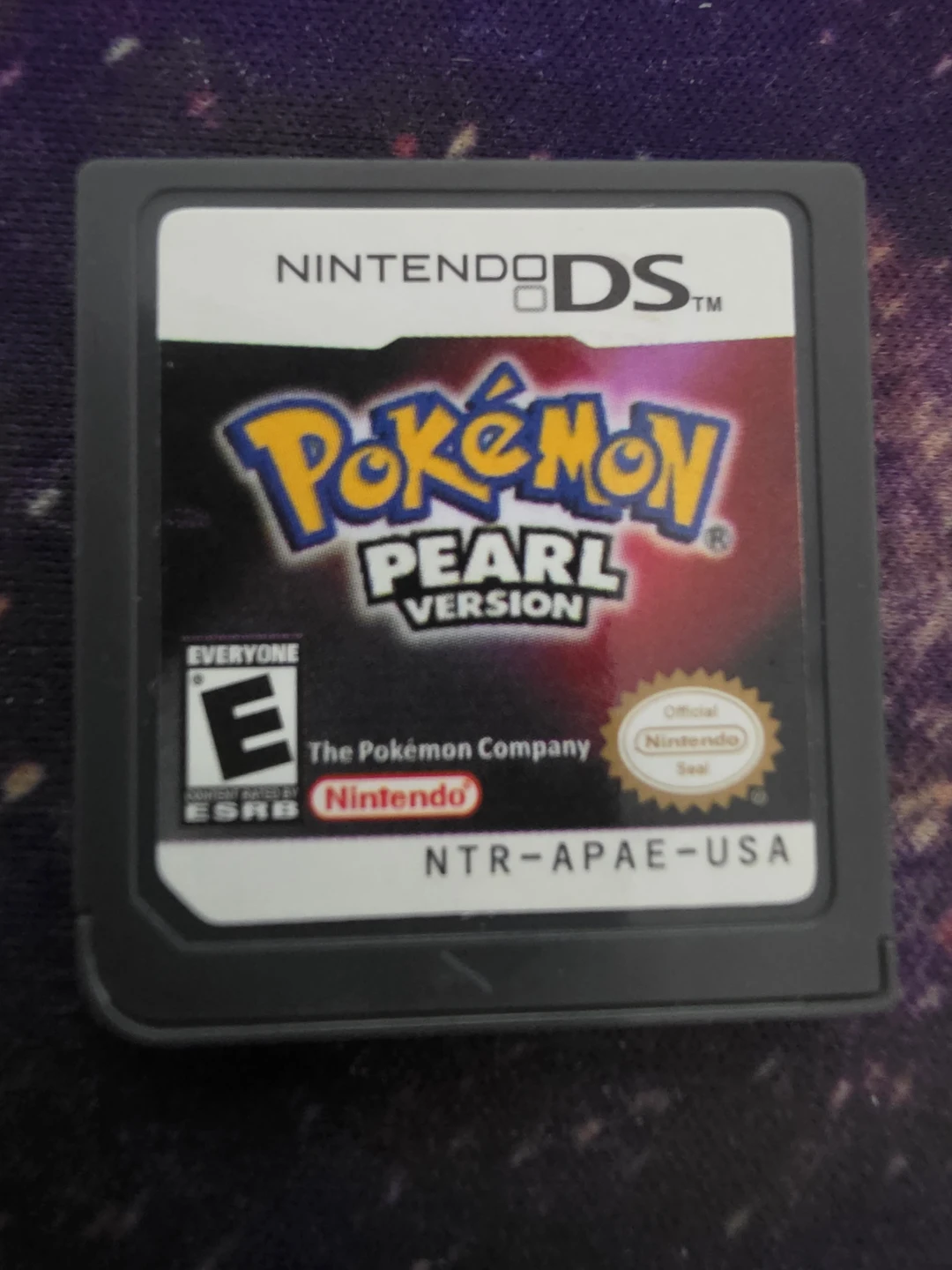 Nintendo DS Pokemon Pearl Version Game Cartridge