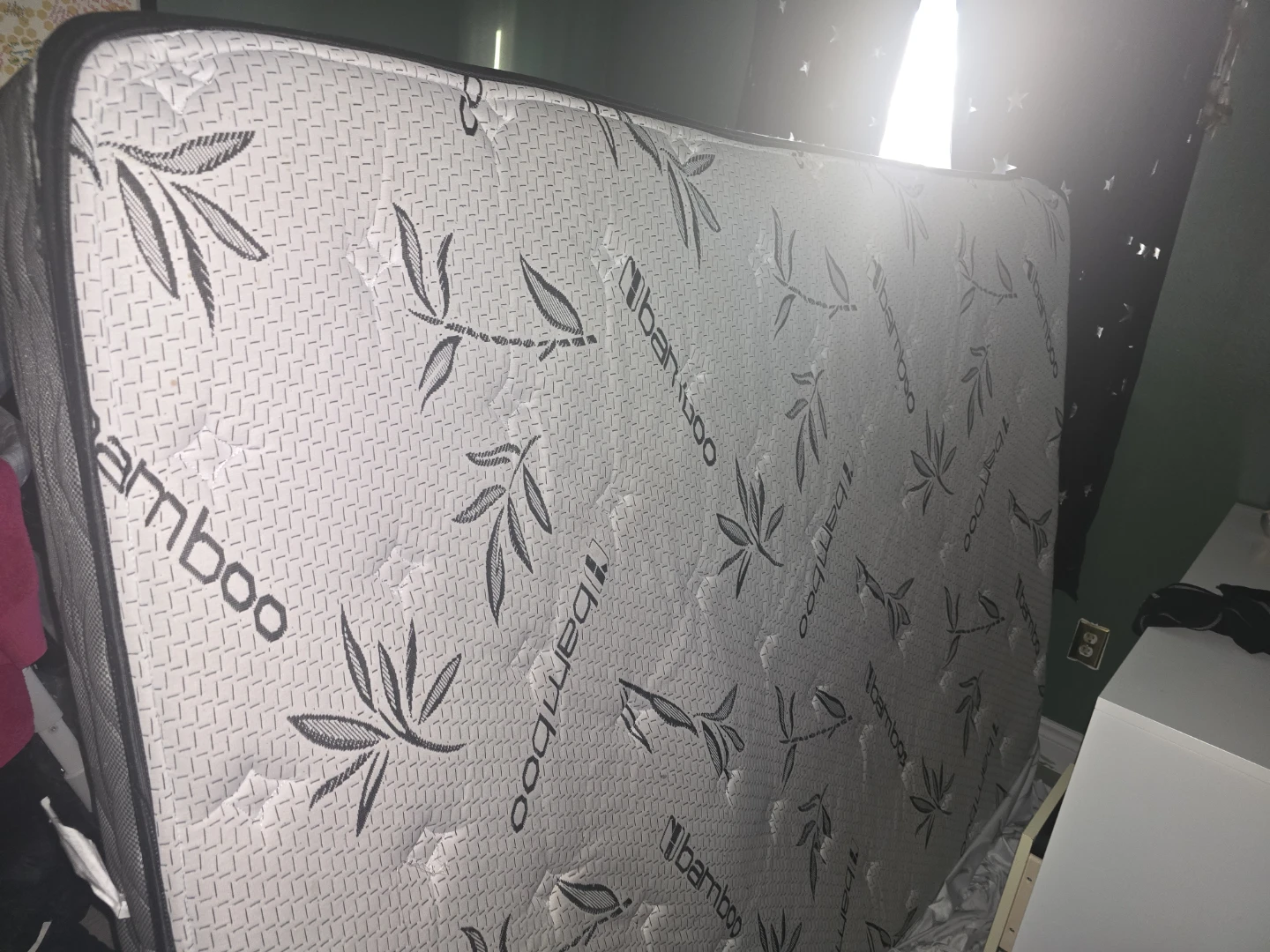 Bamboo queen bed