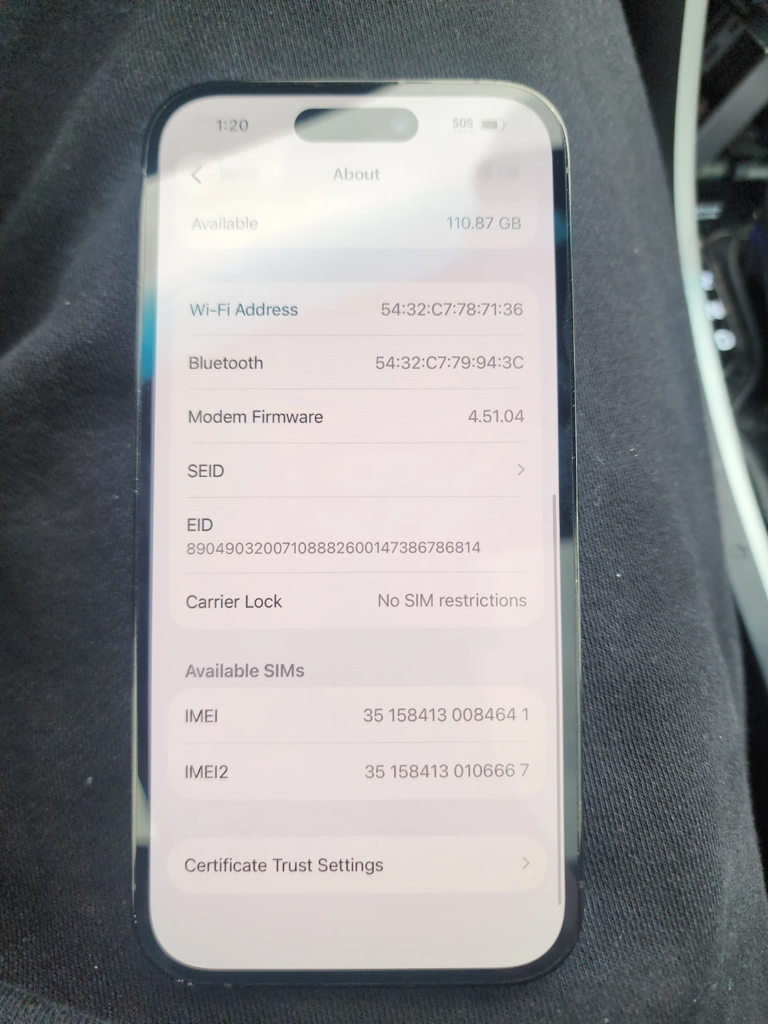 Apple iPhone 14 Pro 128GB - photo 3