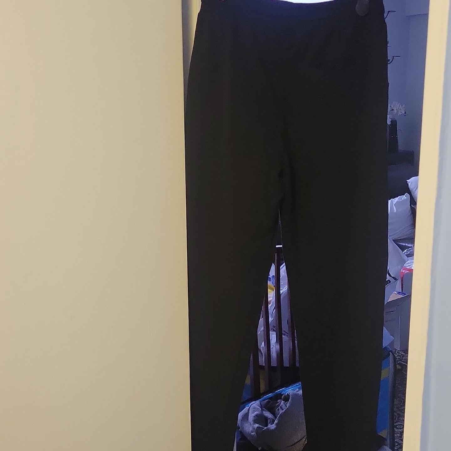 Black Joggers with Zipper Pockets