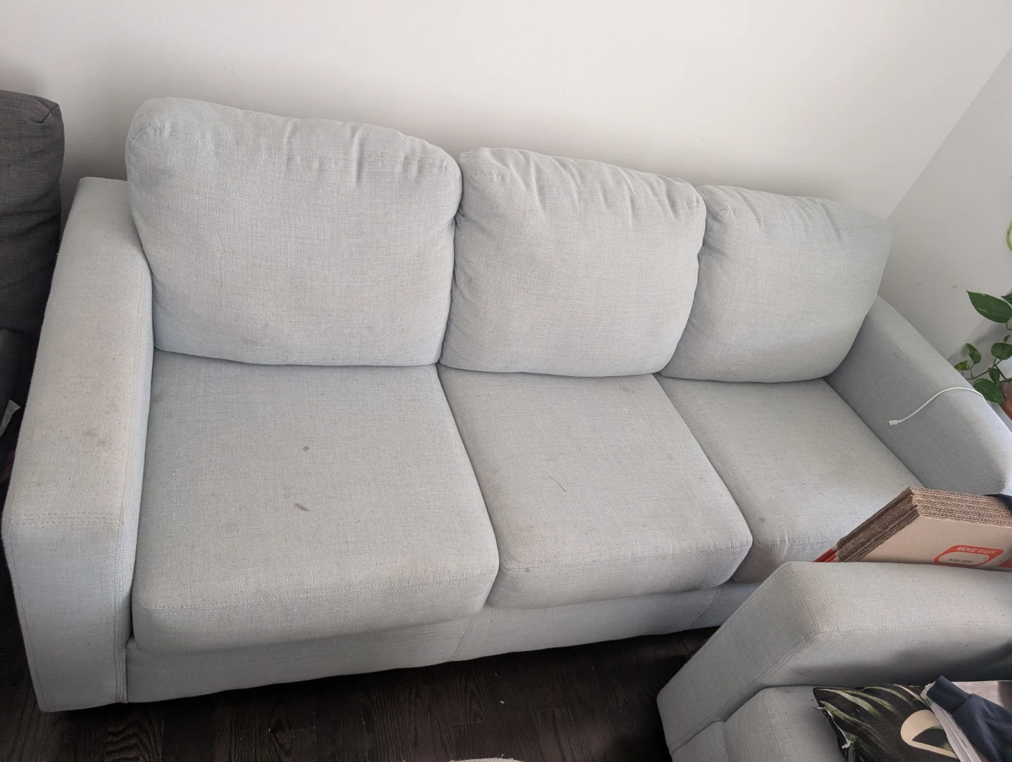 Light Blue 3-Seater Sofa and 2-seater sofa - photo 2