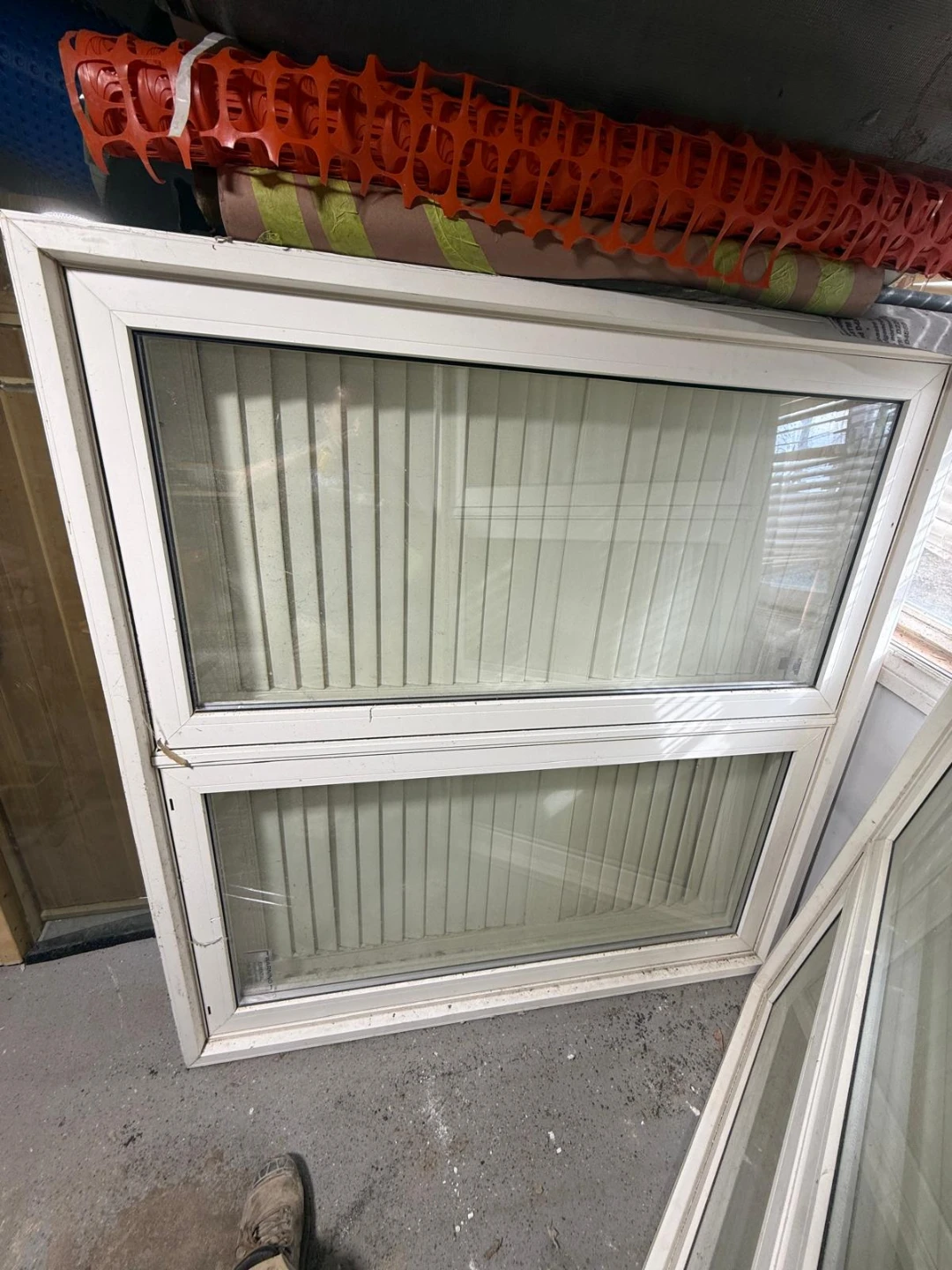 White Vinyl Window