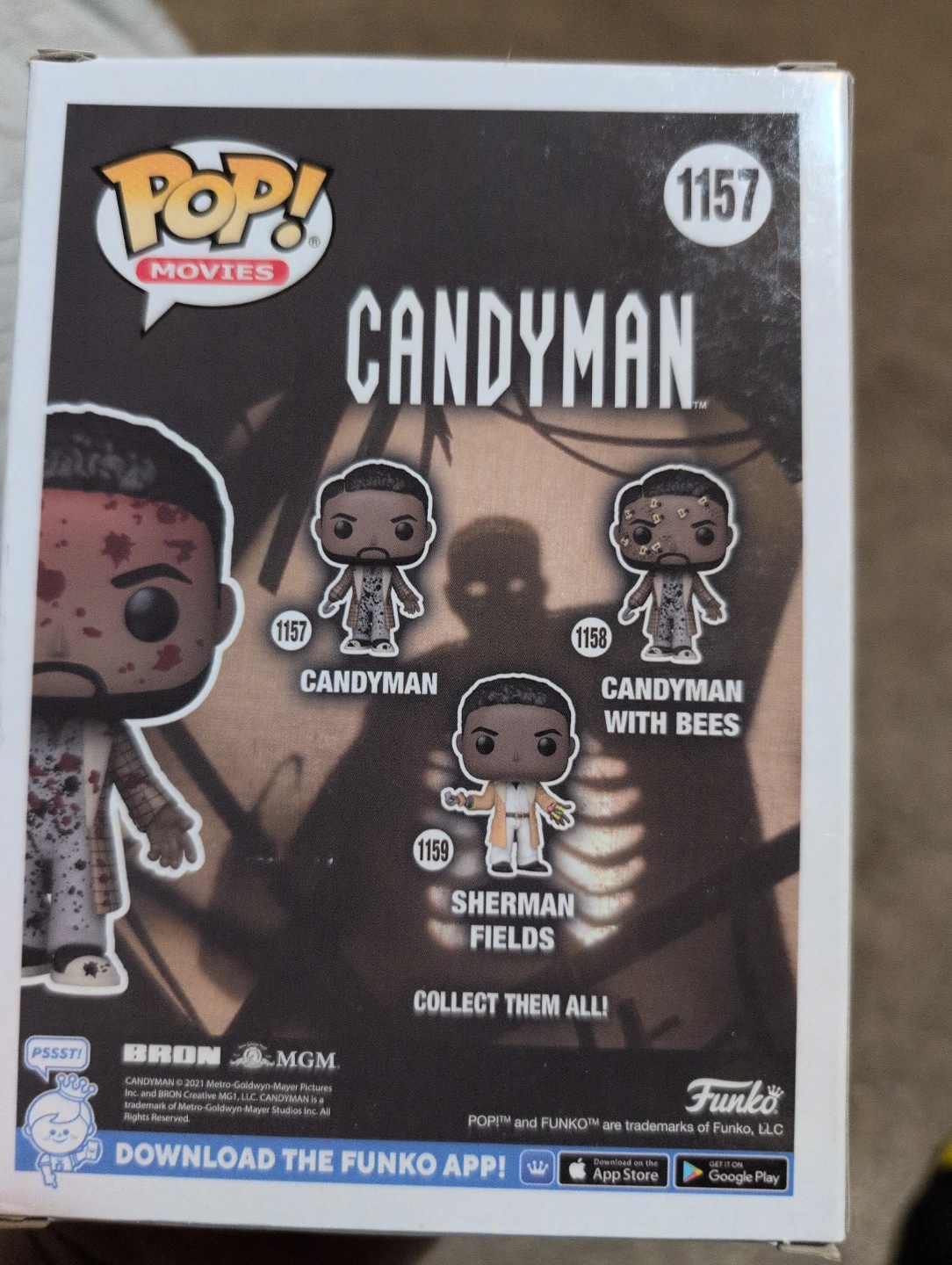Funko Pop! Movies Candyman Vinyl  #1157 (Limited Chase Edition) - photo 2