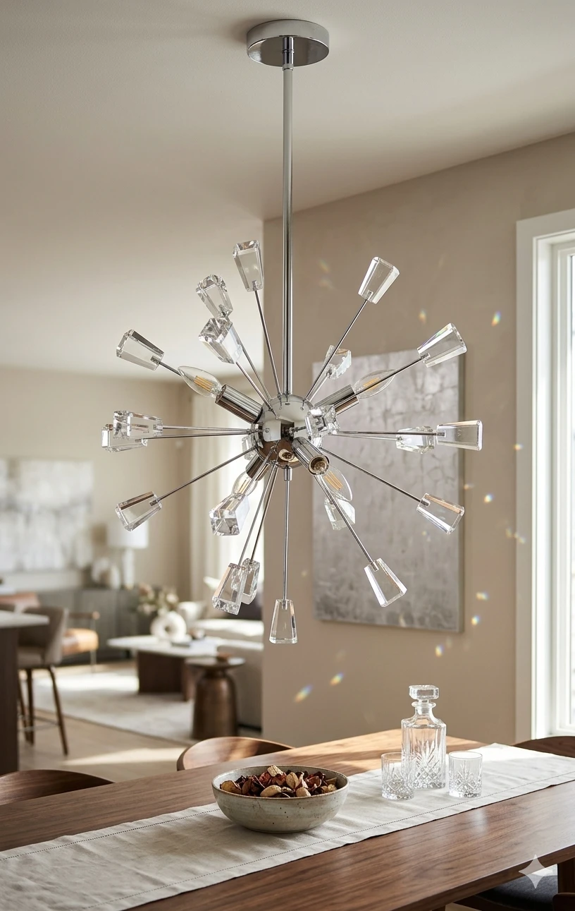 Mid-Century Modern Chandelier