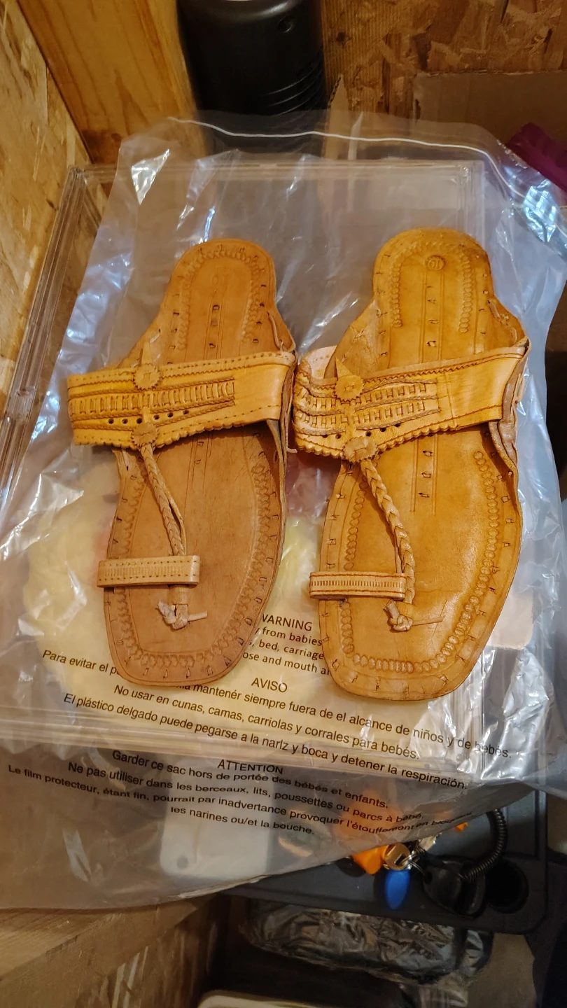 Handmade Leather Kolhapuri Chappals Sandals
