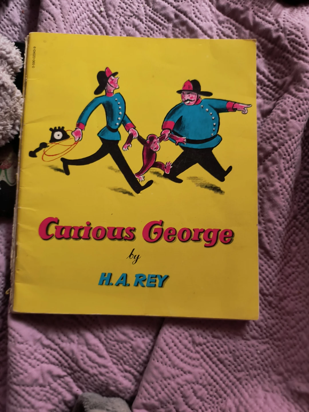 2 vintage Curious George Books by H.A. Rey