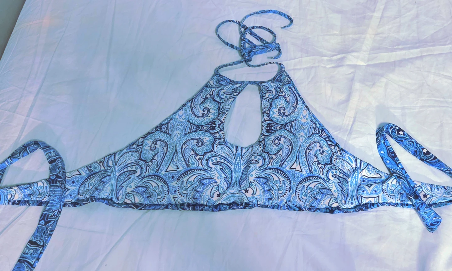 Beach Rose Aqua Bikini Set - photo 2