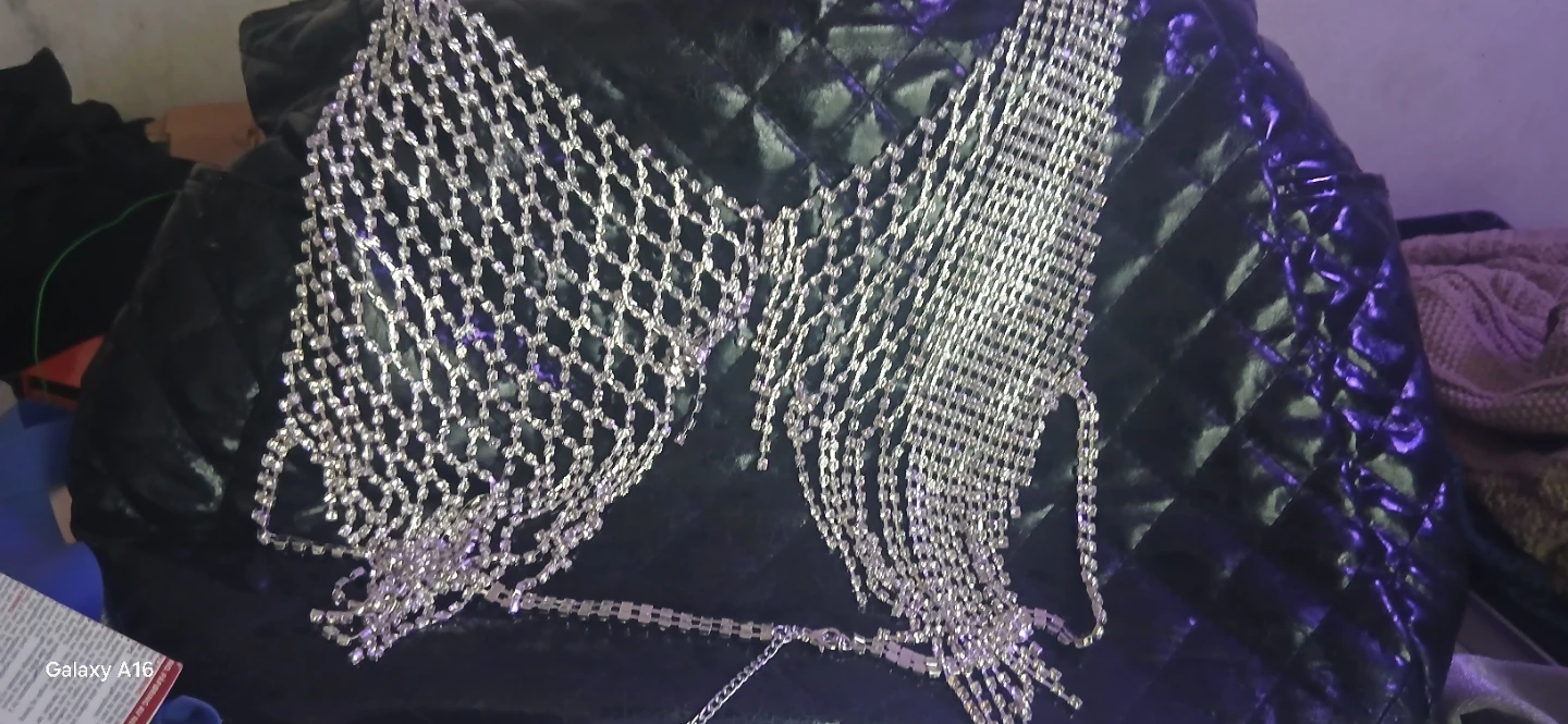 Rhinestone Halter Top