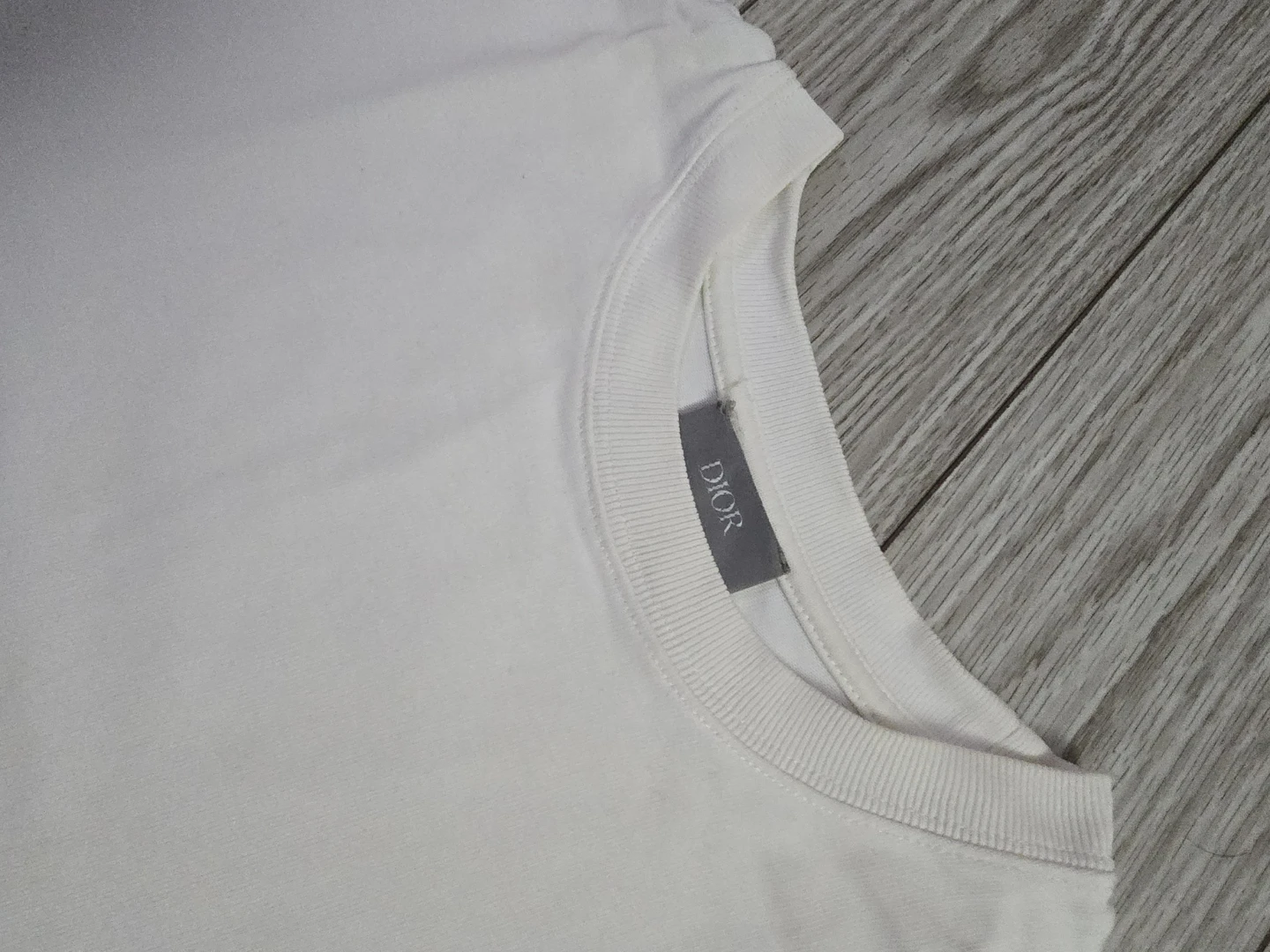 Christian Dior White Pocket Tee - Embroidered Logo - photo 5